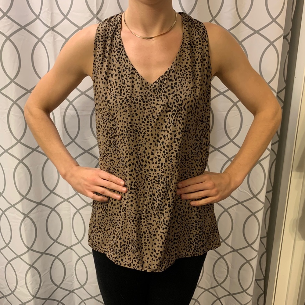 NWT Vici leopard tank